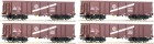 66094 Roco Set of 4 Gondola cars type Eas